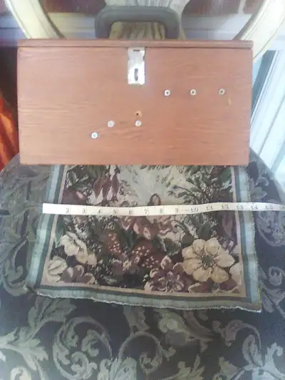 Custom Wood Pistol Case+Cleaning Rod, View more