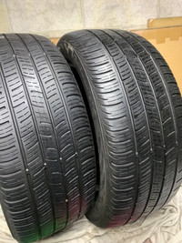 Two Continental 225/50/17 all season  tires total just $60  