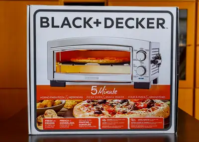 BLACK+DECKER 5-Minute Pizza Oven & Snack Maker (Model P300S), View more