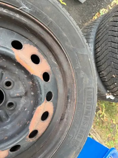 $150 per set of 4 or best offer for either set or both. Summer and winter tires on steel rims. Came...
