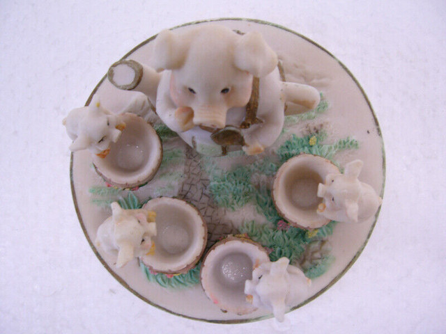 VTG Miniature Piggy Tea Set in Arts & Collectibles in Dartmouth - Image 3
