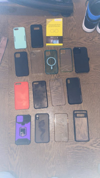 Veriety of phone cases