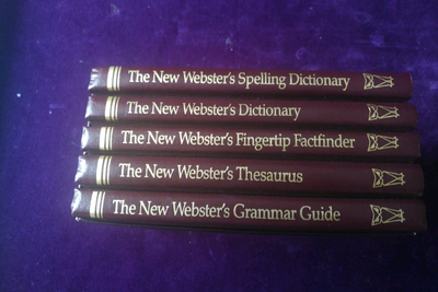 Vintage New Websters Deluxe Desk Reference Set, View more