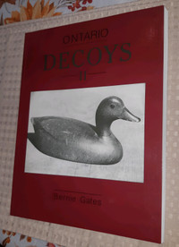 Ontario  decoys 2 by bernie gates signed