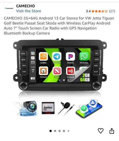 Was maybe on my car for 6 months until I got rid of the car and now no longer need this. Comes with...