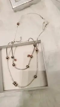 Pandora style jewelry set, new