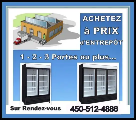 FRIGO ET CONGÉLATEUR VITRÉ NEUF GARANTI 5 ans USAGE DISPO! in Other Business & Industrial in Longueuil / South Shore - Image 6