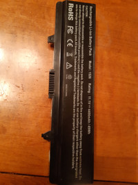 Dell laptop replacement battery.