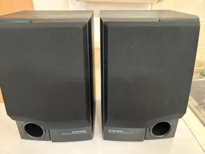 Pioneer speakers 50 watt FCC, View more
