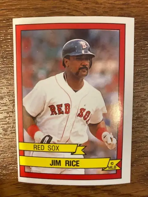 1989 Boston Red Sox Panini baseball sticker team set (16) | Hobbies ...