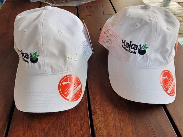 New, never worn PUMA ultra white ball caps (2 @ $5 each) in Other in City of Halifax - Image 2