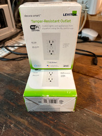 Leviton Tamper-Resistant Smart Outlet