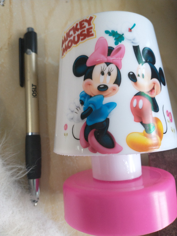 Disney Minnie &amp;amp; Mickey Mouse  Lamp in Cribs in Kitchener / Waterloo - Image 3