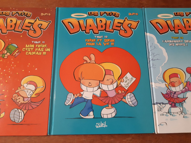 Les p'tits diables Bandes dessinées BD Lot de 3 bd différentes  dans Bandes dessinées  à Laurentides