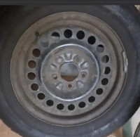 215 / 60R15 tires on steel rims