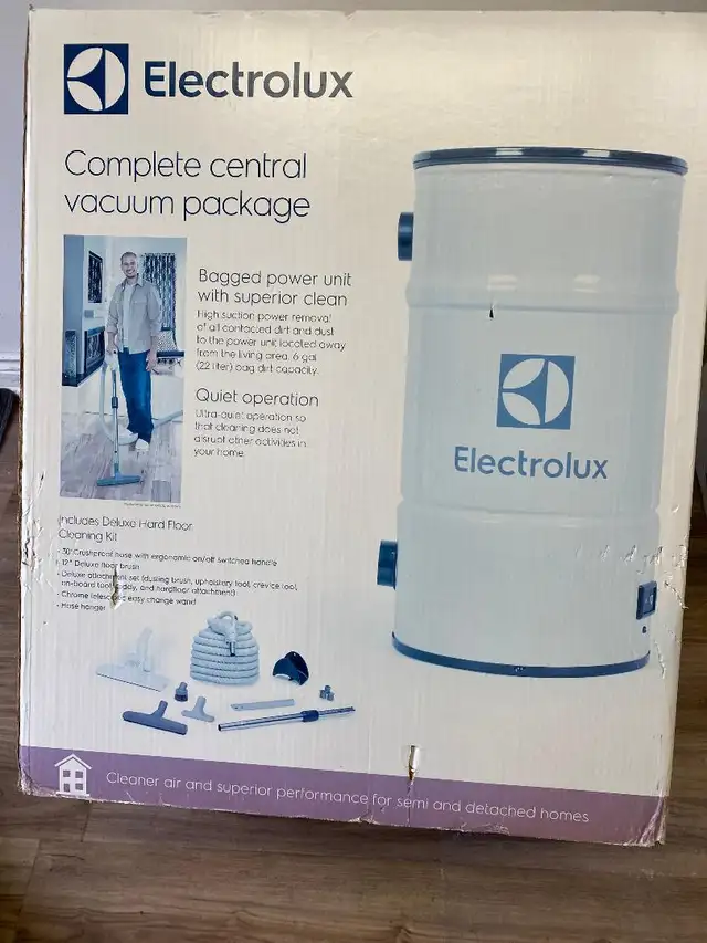 ELECTROLUX CENTRAL VACUUM  PACKAGE63347537516547124