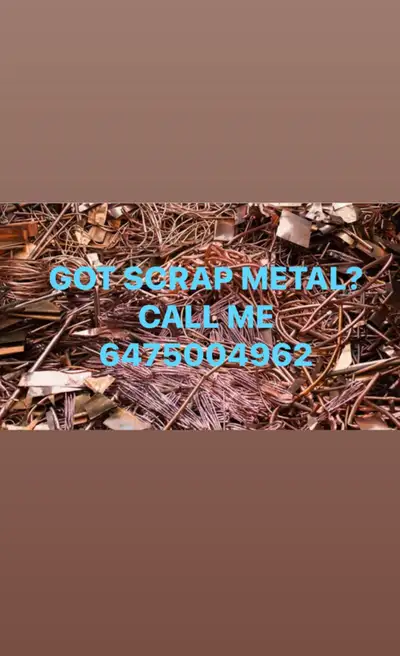 Have scrap metal taking up space? I offer free pick-up services for all types of scrap metal. Turn y...