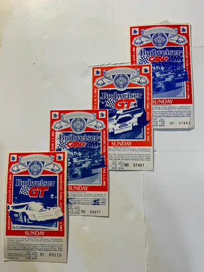 MOSPORT ticket stubs, View more