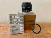 Nikon 50mm 1.4D Lens