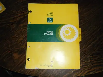 John Deere 1050  Tractors Parts Catalog PC-1766, View more