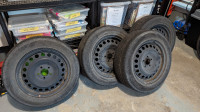 Kumho Crugen Premium 225/60 R17 All-Season Tires on Rims