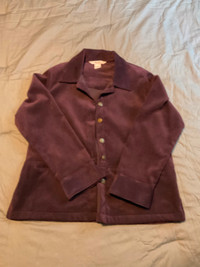 ALIA 12P purple corduroy casual walking jacket