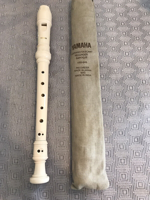 Yamaha Soprano/Descant Recorder Baroque/ flute à bec  dans Famille de bois  à Ville de Montréal
