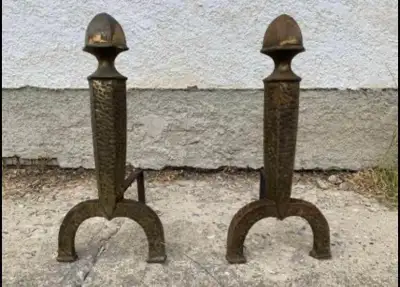 Fireplace Andirons (pair), View more