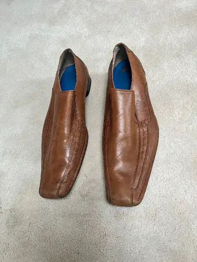 Men’s size 13M leather dress shoes, View more