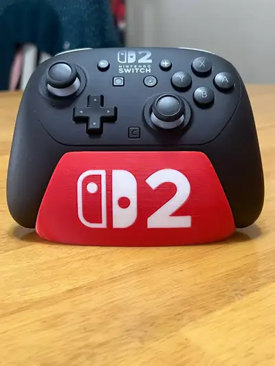 Custom 3D Printed Switch 2 Controller Stand, View more