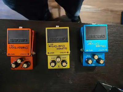 Boss 50th Anniversary Pedals, View more