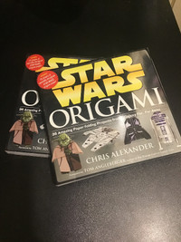 Star Wars Origami 2 Copies Paper Folding Book Complete