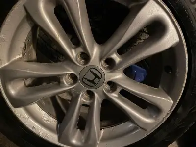 Available is a Set of 4-17x7 Honda rims. 5x114.3mm(PCD) Bolt pattern. Centre Bore - 64.1mm ET40 The...