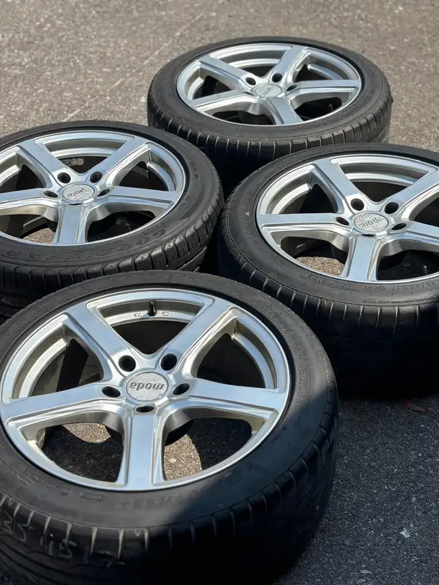 17"Moda EB1(5x120)+235/45/R17 tires–BMW 4/ 3 Series/Z3/Z4/Countr in Tires & Rims in Oakville / Halton Region - Image 5