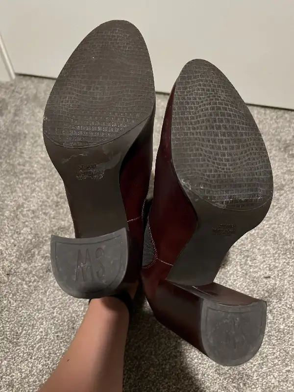 Stuart Weitzman Ankle boots - size 10 - pristine condition in Women's - Shoes in Calgary - Image 6