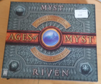 Ages of Myst - Myst and Riven- Complete in box -Windows/Mac