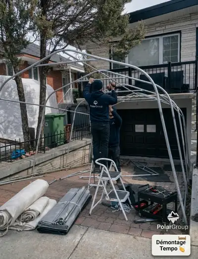 Démontage complet pour abris Tempo, View more