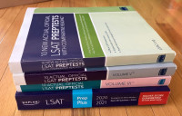 LSAT and GMAT textbooks