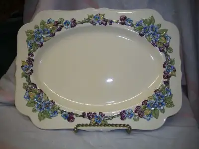Vintage Crown Ducal Florentine Plate, View more