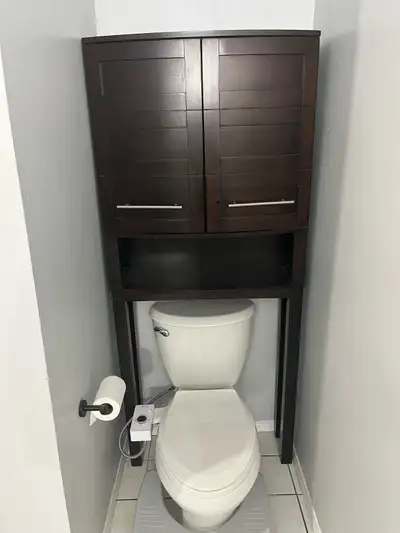 over the toilet cabinet, View more