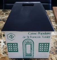 Banque Tire-lire Caisse St-François Xavier Desjardins