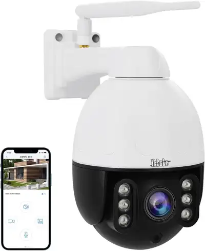 ❤️✅NEW IN BOX: 5MP 5X Optical Zoom WiFi PTZ Security Camera, View more