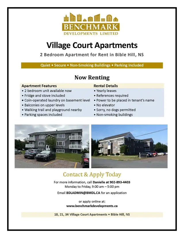 Village Court Apartments for Rent