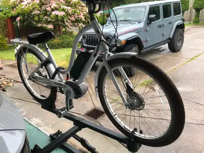 Sturdy. Excellent for heavier bike Arm for 2nd bike never used I was single bike user Original Instr...