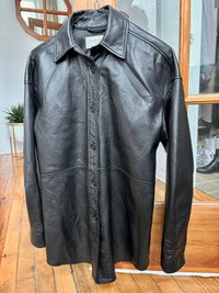 Faux leather jacket Vegan - Aritzia Babaton - Manteau faux cuir