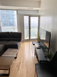 Fully furnished 1 bed + den Toronto with balcony