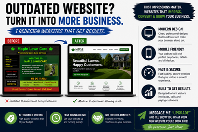 I Turn Outdated Websites Into Client-Generating Machines, View more