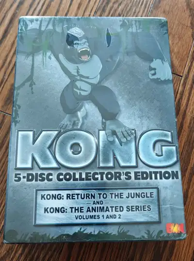 Selling a brand new, sealed Kong 5-Disc Collector's Edition DVD set! This includes Kong: Return to t...