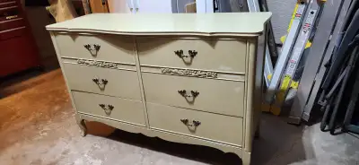 Solid Antique Wood Dresser, View more
