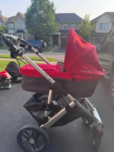 Uppababy Vista stroller and infant car seat (set), View more
